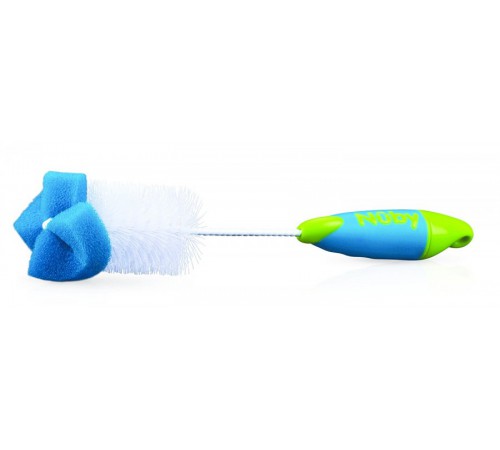 nuby id5540 perie pentru curatarea tetinelor si sticle in sort. 