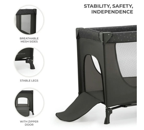 kinderkraft Манеж joy серый