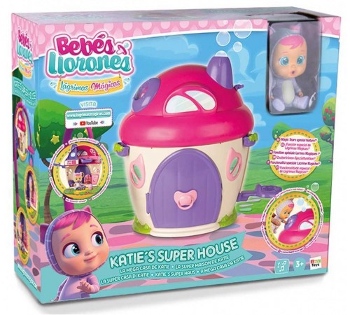 Детский магазин в Кишиневе в Молдове Cry Babies IMC097940 Игровой набор с куклой "Katie's Super House" Детский магазин в Кишиневе в Молдове cry babies imc097940 Игровой набор с куклой "katie's super house"