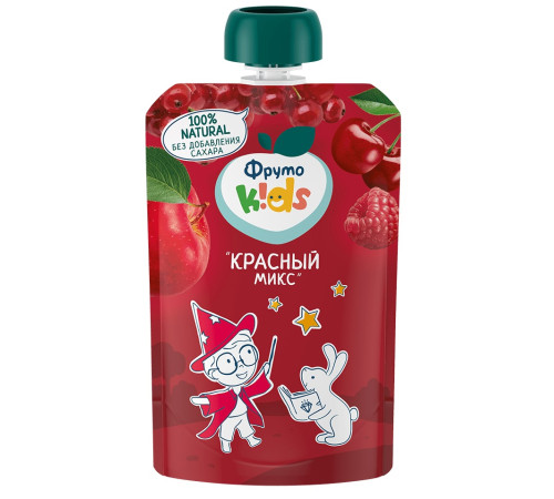 "Фрутоkids" piure "mix rosu" (5 m+) 90 gr.
