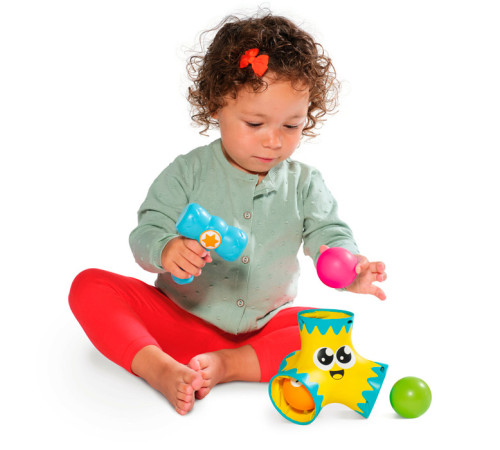 tomy e73668 set de joc "bash & pop"