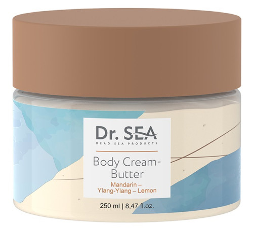  dr.sea Крем-баттер для тела Мандарин-Иланг-иланг-Лимон (250 мл) 020905