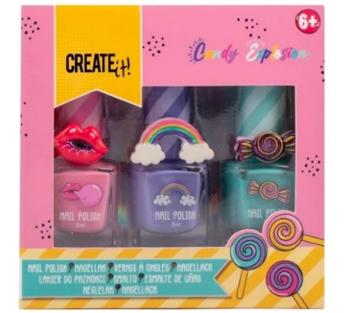 create it 84807 pachet 3 inele cu oja (in sort.)