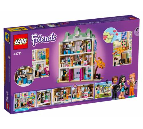 lego friends 41711 Конструктор "Школа искусств Эммы" (844 дет.)