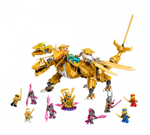 lego ninjago 71774 Конструктор "Золотой Ультра Дракон Ллойда" (989 дет.)