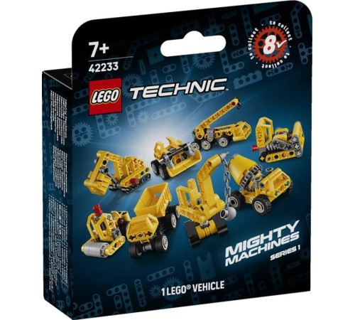  lego technic 42233 constructor "mașini impunătoare" (44 el.)