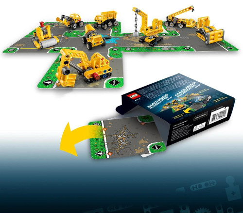 lego technic 42233 constructor "mașini impunătoare" (44 el.)