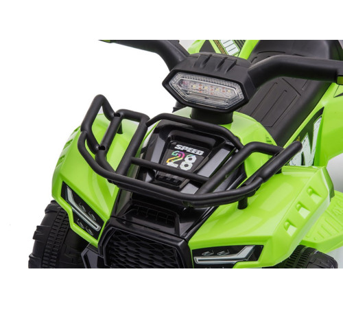 babymix 55720 atv electric quad negru