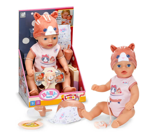 Jucării pentru Copii - Magazin Online de Jucării ieftine in Chisinau Baby-Boom in Moldova zapf creation 839560 păpușa "baby born lena cat" (36 cm)
