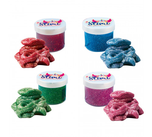  strateg leo 71821 slyme "mi-mi slimi" cu gliter (в асс.)