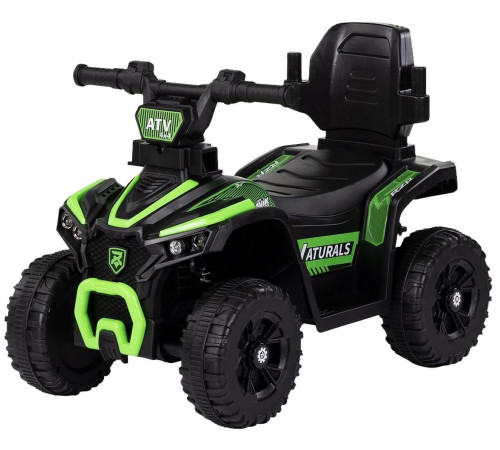 chipolino rocatvh02503gr masina atv cu m&acirc;ner (verde)