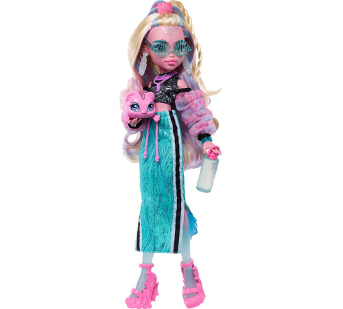 monster high jhk33 Кукла "Лагуна Блю" с питомцем Нептуно