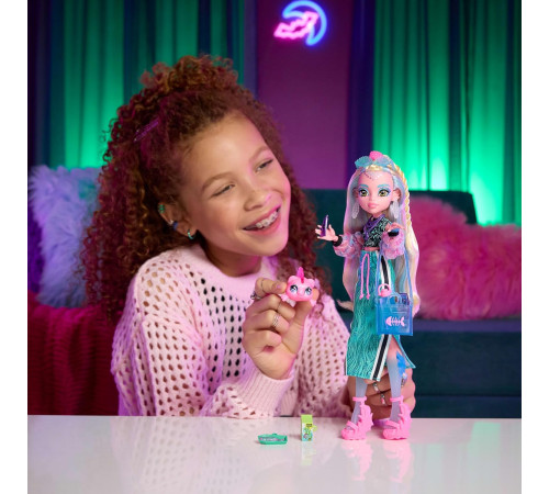monster high jhk33 Кукла "Лагуна Блю" с питомцем Нептуно