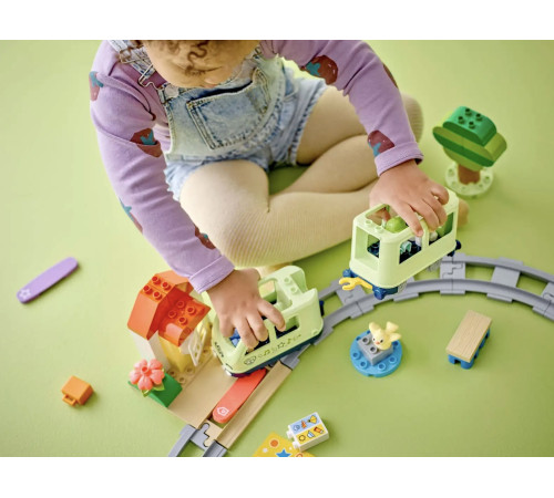 lego duplo 10427 constructor «tren de aventură interactiv» (57 el.)