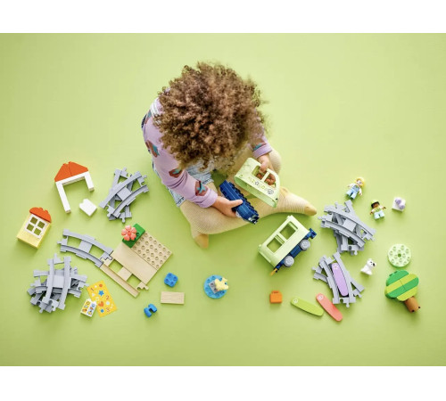 lego duplo 10427 constructor «tren de aventură interactiv» (57 el.)