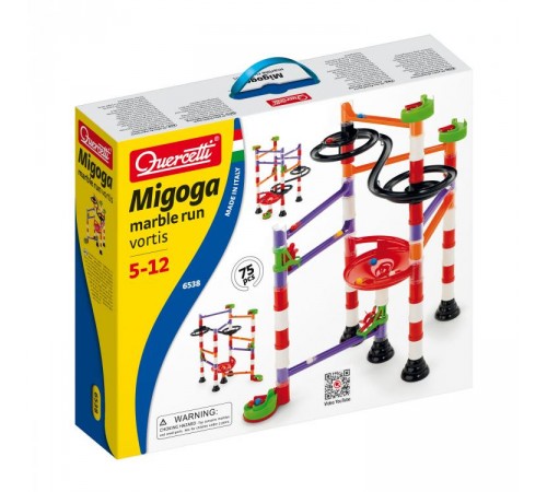 Jucării pentru Copii - Magazin Online de Jucării ieftine in Chisinau Baby-Boom in Moldova Quercetti 6538 Track MARBLE RUN Vortex 80 el.  quercetti 6538 track marble run vortex 80 el.