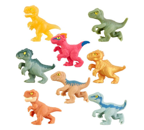 goo jit zu 41311g mini figurina stretch "jurassic world" in sort.