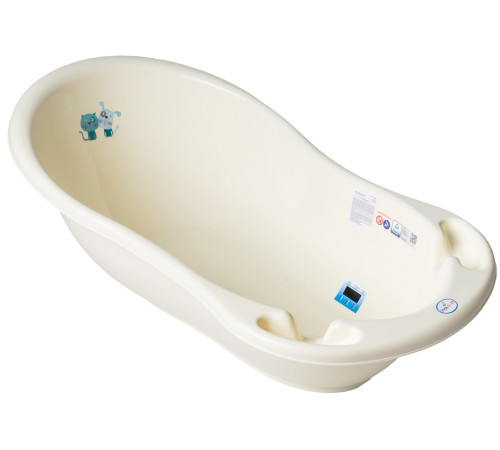  tega baby Ванночка "Кошечка и собачка" pk-004 odpŁyw-102 жёлтый