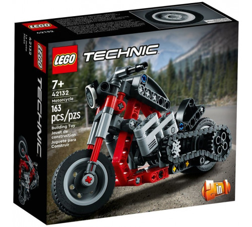  lego technic 42132 Конструктор "Мотоцикл" (163 дет.)