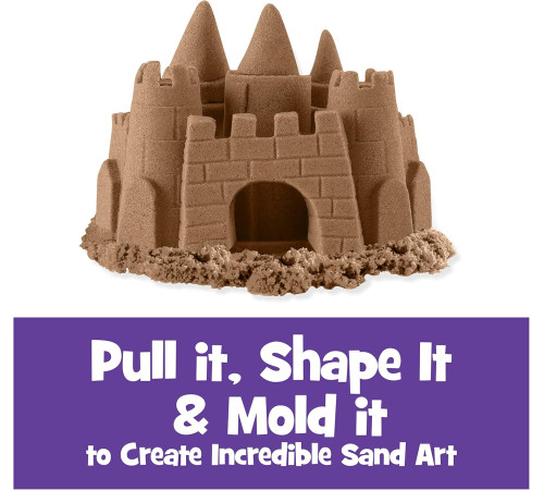 kinetic sand 6053516 Кинетический песок коричневый (907 гр.) 