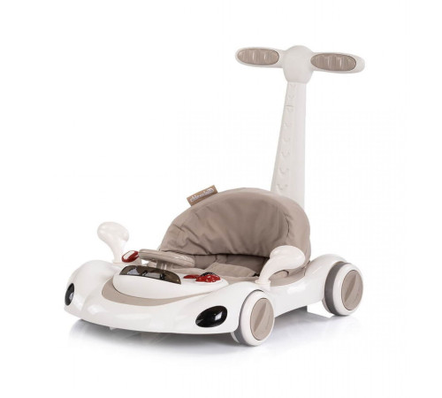 chipolino prhw02503be  Музыкальные ходунки 5 в 1 "happy walker" (бежевый)