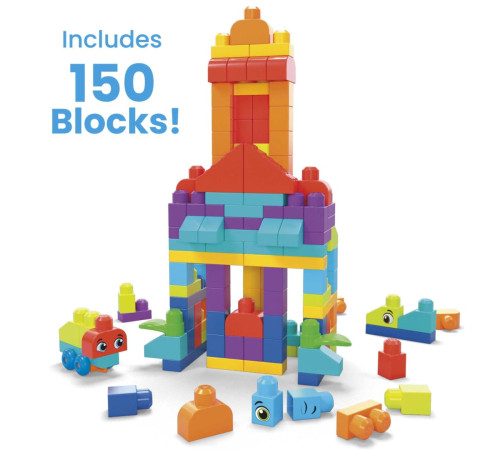 mega bloks hhm96 Конструктор в сумке (150 дет.)