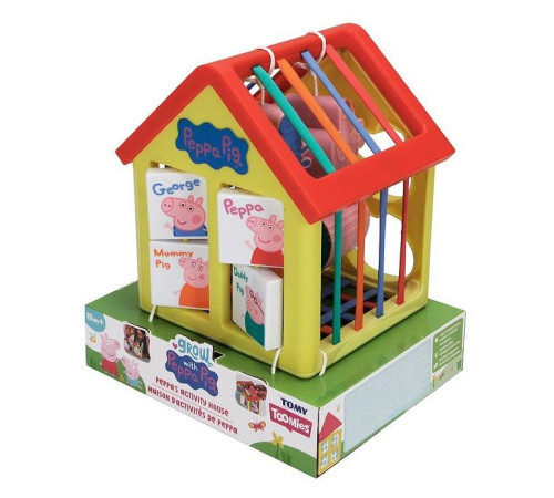 tomy e73528 Игрушка-сортер "Домик Свинки Пеппы"