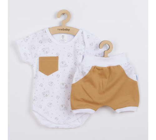 Haine pentru copii in Moldova new baby 48468 costum 2 un (body+sorți) perfect summer 80cm (9-12luni)