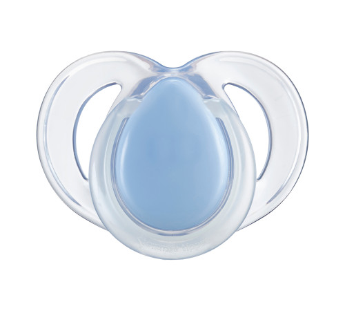 tommee tippee tt0474 Пустышка симметричная "night time" голубой (6-18 м.) 2 шт. 