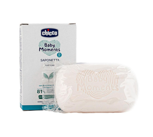 chicco 10398 Мыло детское "baby moments" (100 гр.)