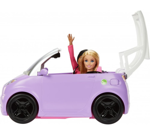 barbie hjv36 Электрокар Барби с откидным верхом