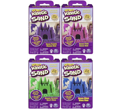  kinetic sand 6033332 Кинетический песок "neon sand" в асс.