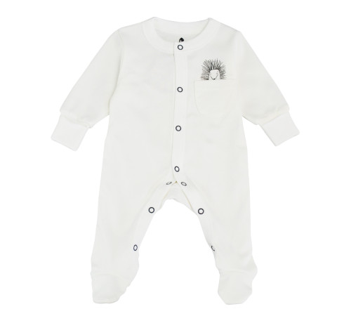 Haine pentru copii in Moldova Minikin 242250368 Salopetă "Hedgehog" (m. 68) lăptos Haine pentru copii in Moldova minikin 242250368 salopetă "hedgehog" (m. 68) lăptos