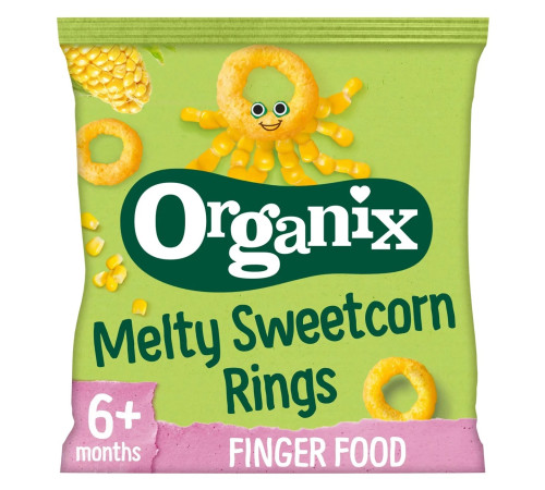  organix Кольца bio из сладкой кукурузы (6 м+) 20 гр.
