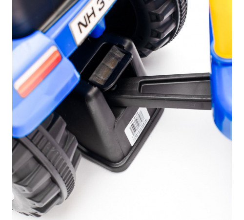 baby mix 45785 Толокар Трактор  с прицепом "new holland" желтый