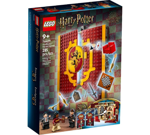 lego harry potter 76409 Конструктор "Знамя Дома Гриффиндора" (285 дет.)