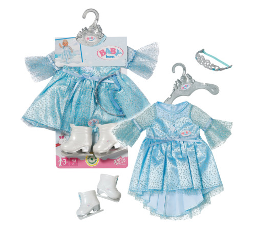  zapf creation 836095 Набор "Ледяная принцесса" baby born (43 см)