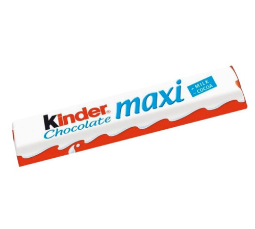 Батончик шоколадный kinder maxi (21 гр.)