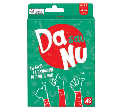 As Kids 1040-24406 Joc de carti "Da ori Nu" (RO) Jucării pentru Copii - Magazin Online de Jucării ieftine in Chisinau Baby-Boom in Moldova as kids 1040-24406 joc de carti "da ori nu" (ro)