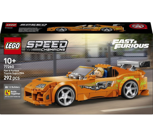 Детский&nbsp;магазин в Кишиневе в Молдове lego speed champions 77260 Конструктор "Форсаж &mdash; toyota supra mk4" (292 дет.)