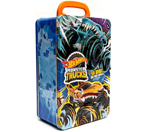  hot wheels hwcc21 container pentru mașini "monster trucks"