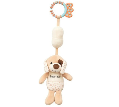 Детский&nbsp;магазин в Кишиневе в Молдове baby mix 56570 Игрушка-подвеска музыкальная "Собачка"