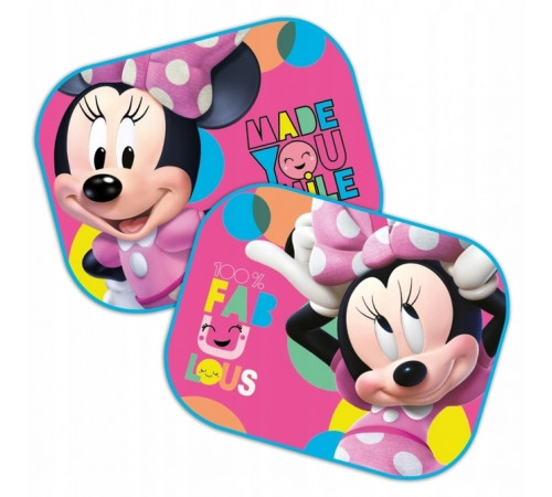 seven 9332 Защитная шторка от солнца "minnie" (2 шт.)
