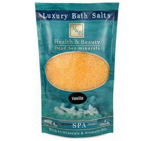   health & beauty Соль Мертвого моря для ванн yеllow vanilla (500 гр.)  326523