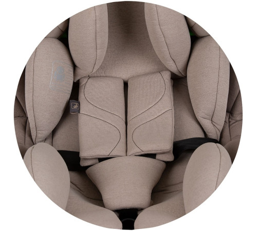 chipolino scaun auto "i-size isofix 360 peak" stkpk02403ma (40-150 cm.) macadamia