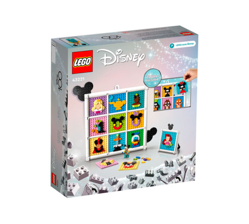 lego disney 43221 constructor "100 de ani disney" (1022el.)