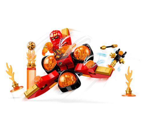 lego ninjago 71777 Конструктор "Сила дракона Кая: Торнадо Кружитцу" (72дет.)