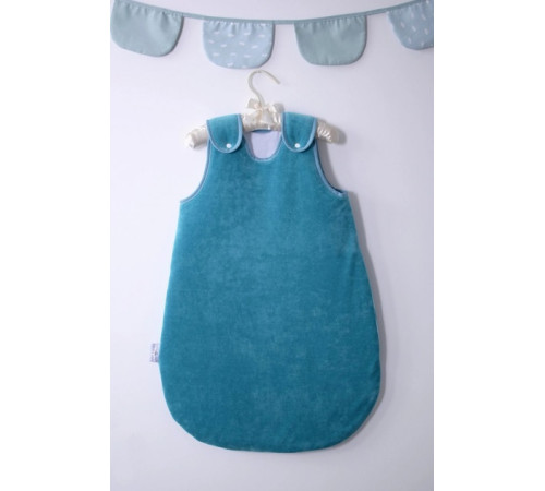Veres 125.08.01 Sac de dormit "Velour Aquamarine" (0-9 luni)  veres 125.08.01 sac de dormit "velour aquamarine" (0-9 luni)