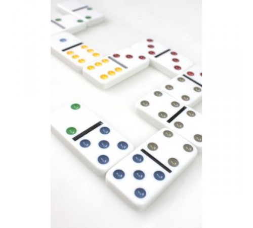 tactic 53913 Настольная игра "domino double six"