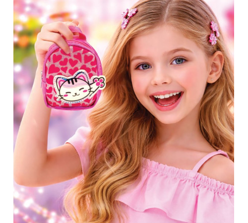 as kids 1080-51101 Мини-рюкзак с канцелярскими принадлежностями happihobbi (в асс)